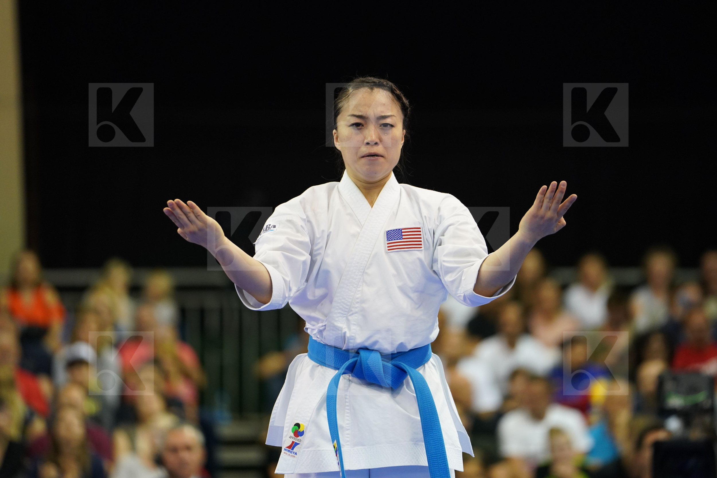 bronze match Female Kata Kokumai Sakura USA